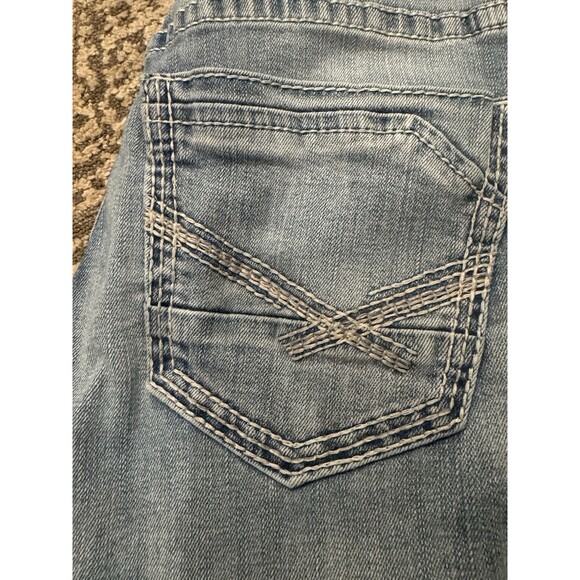 BKE Men’s Jeans Alec 30x32 (fit More Like 30x31) Light Wash Denim Jeans Straight - Picture 3 of 11